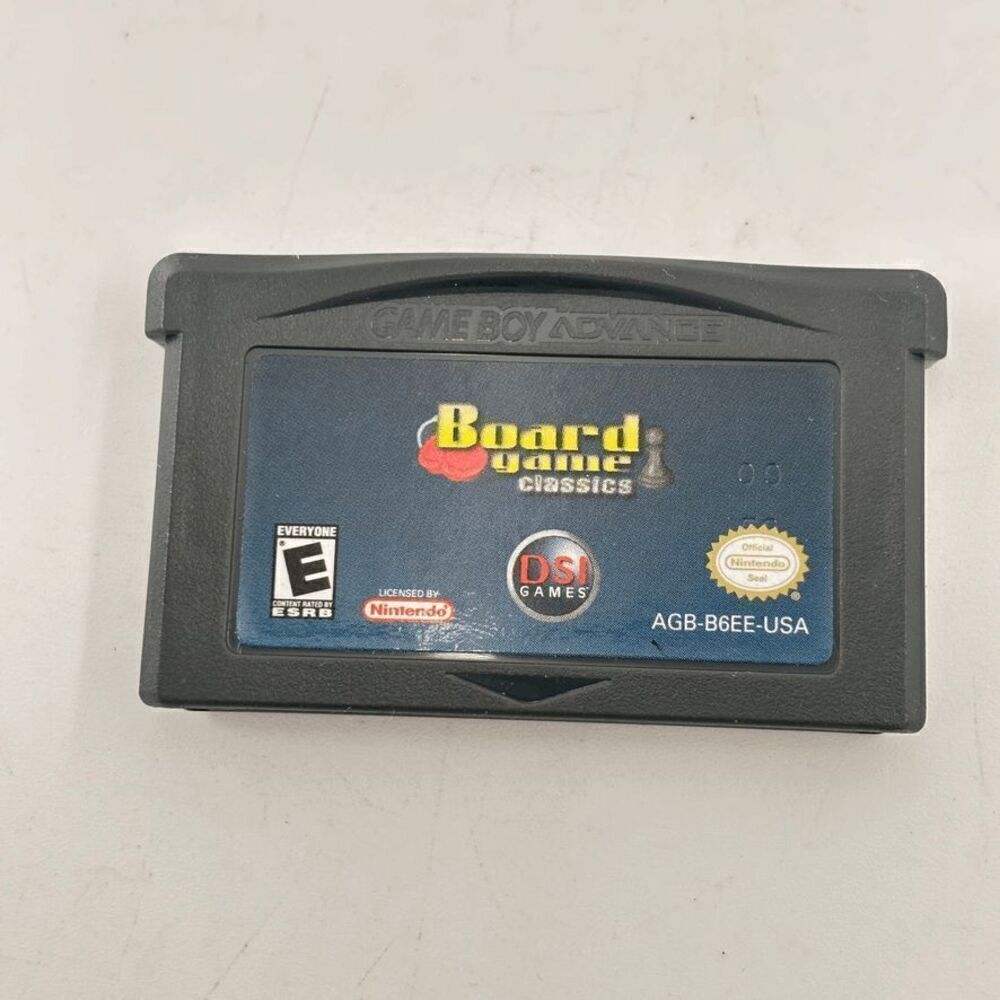 BOARD GAME CLASSICS NINTENDO GAME BOY ADVANCE SP GBA